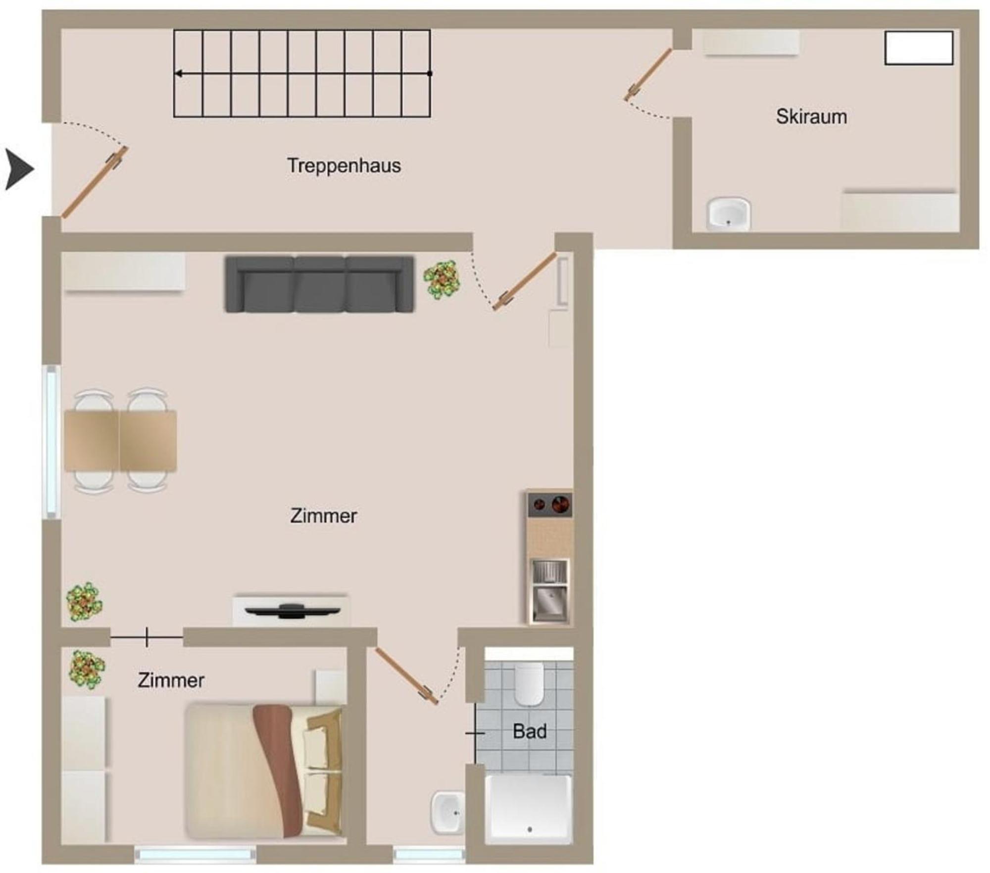 Haus Dora Apartment 1 Filzenkogel Mayrhofen Eksteriør billede